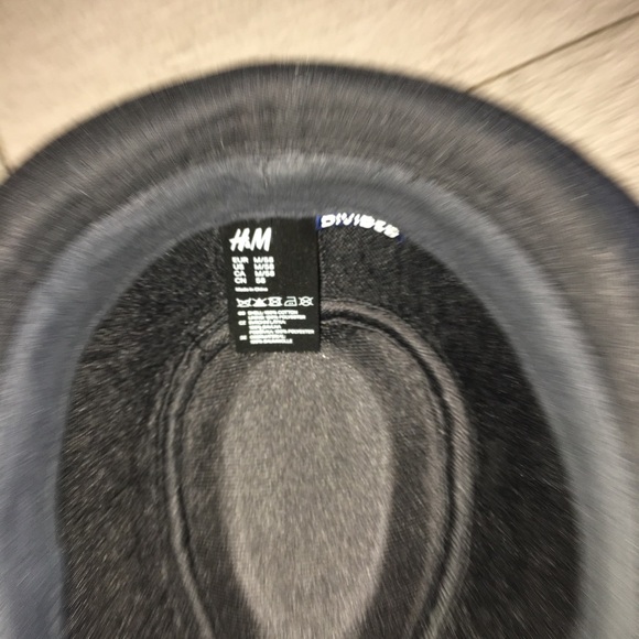 H&M FEDORA STYLE HAT (BLACK) MEDIUM - Picture 3 of 4
